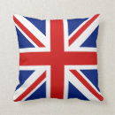 Search for red white blue cushions British flag