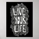 Search for lifes posters Illustration