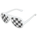 Search for plaid sunglasses Black and white