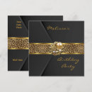 Search for black velvet invitations Gold
