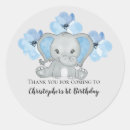 Search for birthday elephant stickers Baby boy