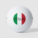 Search for italian golf balls Flag of italy