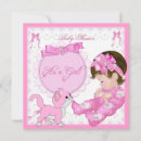 Search for kitten baby girl shower invitations It's a girl
