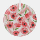 Search for poppy flower christmas tree decorations Abstract