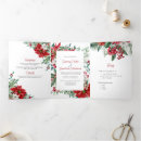 Search for red christmas wedding invitations Berries