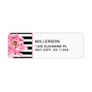 Search for pink stripe return address labels Baby