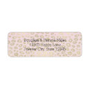 Search for pink leopard return address labels Glam