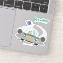 Search for cartoon planets stickers Rick and morty