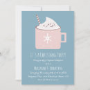 Search for hot pink christmas invitations Snowflake