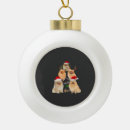 Search for pomeranian christmas tree decorations Dog