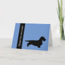 Search for dachshund thank you cards Hound