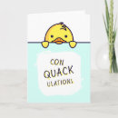 Search for ducks for congratulations cards Duckling