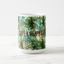 Search for tropical pineapple mugs Green