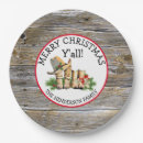 Search for rustic christmas plates Mistletoe