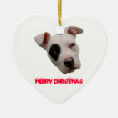 Search for pitbull christmas tree decorations Staffordshire