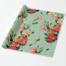 Search for victorian style wrapping paper Floral