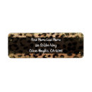 Search for cheetah print return address labels Safari