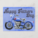 Search for motorcycle fathers day cards Blue