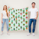 Search for watercolor cactus blankets Green