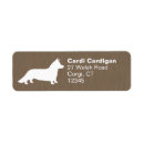 Search for cardigan return address labels Cardigan welsh corgi