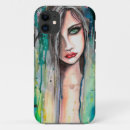 Search for abstract portrait cases Watercolor