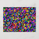 Search for splattered postcards Colourful