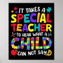 Search for autistic child posters Awareness