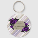 Search for purple floral key rings Faith