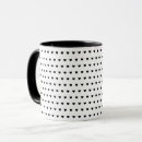 Search for black heart pattern mugs Polka dots