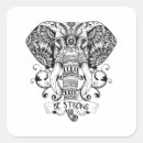 Search for elephant drawing stickers Jungle