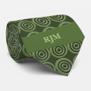 Search for polka dot monogram ties Initials