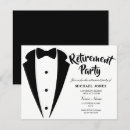 Search for office retirement party invitations Black