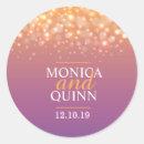 Search for bubbles wedding stickers Champagne