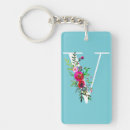 Search for letter v key rings Flowers