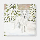 Search for white wolf magnets Dog