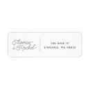 Search for budget return address labels Minimalist