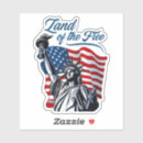 Search for freedom is not free stickers Usa