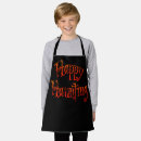Search for happy haunting aprons Orange