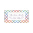 Search for rainbow return address labels Gender neutral