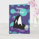 Search for whale birthday cards Orca