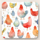 Search for chicken coasters Roosters