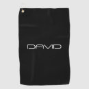 Search for cool golf towels Black and white