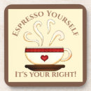 Search for funny pun coasters Coffee