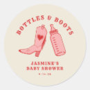 Search for pink cowboy boots stickers Baby shower