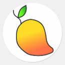 Search for mango fruit stickers Orange