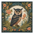 Search for watercolor owl art Rustic