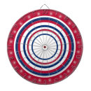 Search for red white blue dartboards Fourth of july