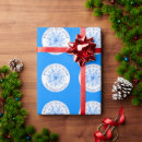 Search for blue santa claus wrapping paper Watercolor