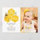 Search for honey bee birthday invitations Summer
