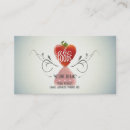 Search for strawberry business cards Cook